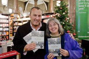 Jean at my book signing 2011, Waterstones Bradford